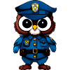 Eule Polizei