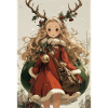 Elf Deer Christmas