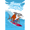 Shark surfing