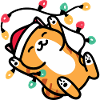 Kawaii Cat Fairy Lights Christmas