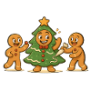 Gingerbread Mannel Man Disguised Christmas Tree