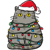 Clumsy Cat Christmas