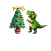 Baumrex Dino Christmas Fun