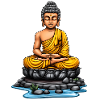 Buddha in meditation