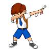 Dabbing Graduation Kid Diploma School Student