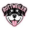 Rottweiler – Cooles Haustier-Logo