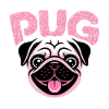 Pug - Cool Pet Logo