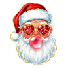 Cute Santa Gum Chewing Gum