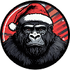 Gorilla Santa Festive Night