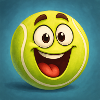 Happy Tennis Ball Face