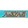 Rock 'n' Roll Retro-Typografie-Logo
