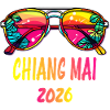 Chiang Mai 2026 Neon Sunglasses