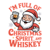 Weihnachts-Whiskey-Weihnachtsgeist