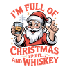 Santa Whiskey Spirit Tee