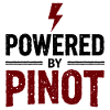 Powered by Pinot Wine Energy Saying
