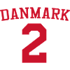 Danemark 2 – Conception de texte rouge