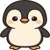 Kawaii Pinguin Charm