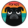 Art FCKNZS Dog Flag Politics Gift