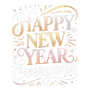 Happy New Year Everyone Glitter