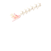 Sternen-Schlittenfahrt im Winterschnee