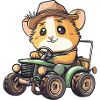 Éleveur de tracteurs pour hamsters