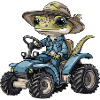 Echse Traktor Farmer