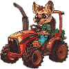 Hyäne Traktor Farmer