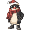 Penguin Noël Hiver