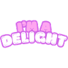 Im Delight Bubble Text