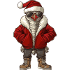 Dinde Noël Hiver