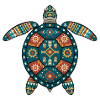 Turtle Aztec Motifs
