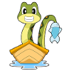 Snake Angler Fish Fishing