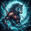 Luminous Arcane Wolf Armor