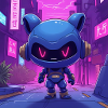 Ninjo Urban Neon Robot