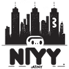 NYC Robot Skyline Print