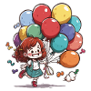 Balloon Parade Girls
