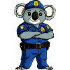 Policier Koala / Koala Bear