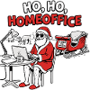 Nikolaus Homeoffice Lustiges Weihnachtsdesign