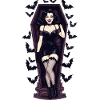 Vampire Pinup in Coffin