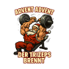 Advent triceps burns Santa Workout