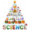 Science Christmas Tree Lab Equipment Gift