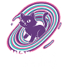Purple Cat Portal Swirl
