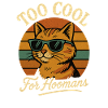 Too cool cat for hoomans