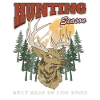 Jagdzeit – Hirsch im Wald
