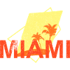Miami Palm Trees Neon