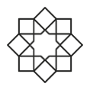 Geometric Square Star Circle Pattern