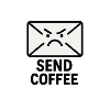 Wütender Brief mit Kaffee