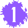 No1 Purple Splatter