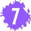 Purple Inks Seven Splash