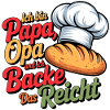 Papa Opa Backen Brot Design